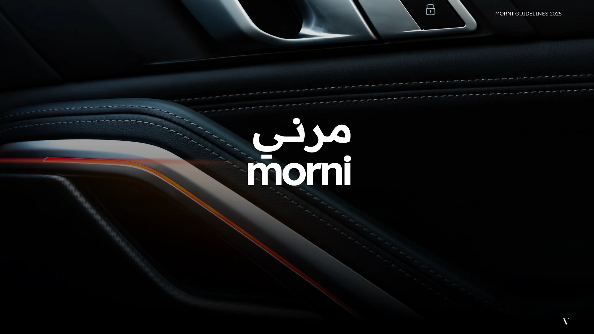 Morni brand identity guideline application 5